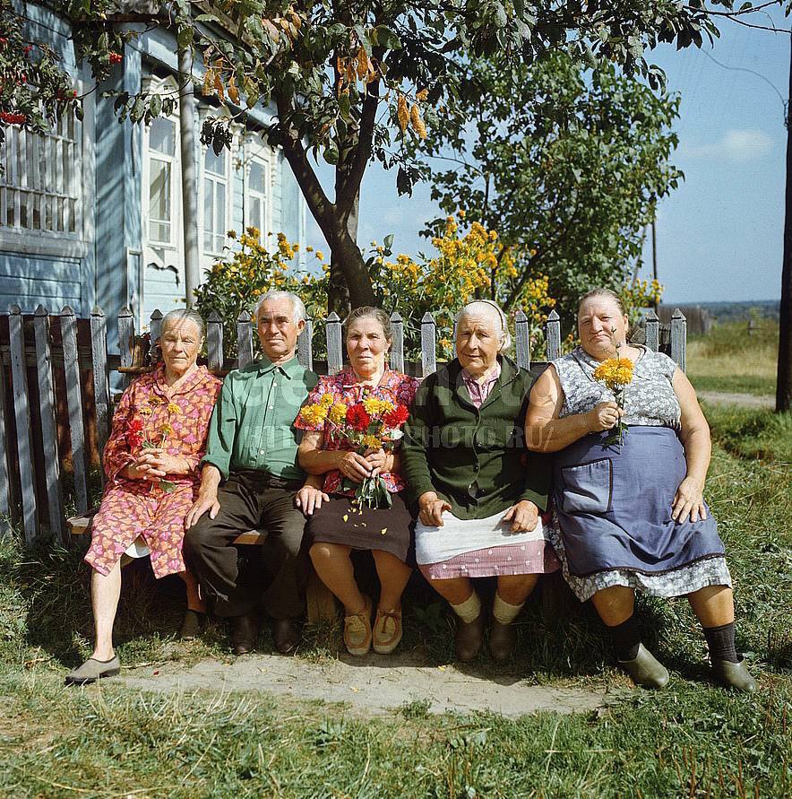 Бабушки советского времени
