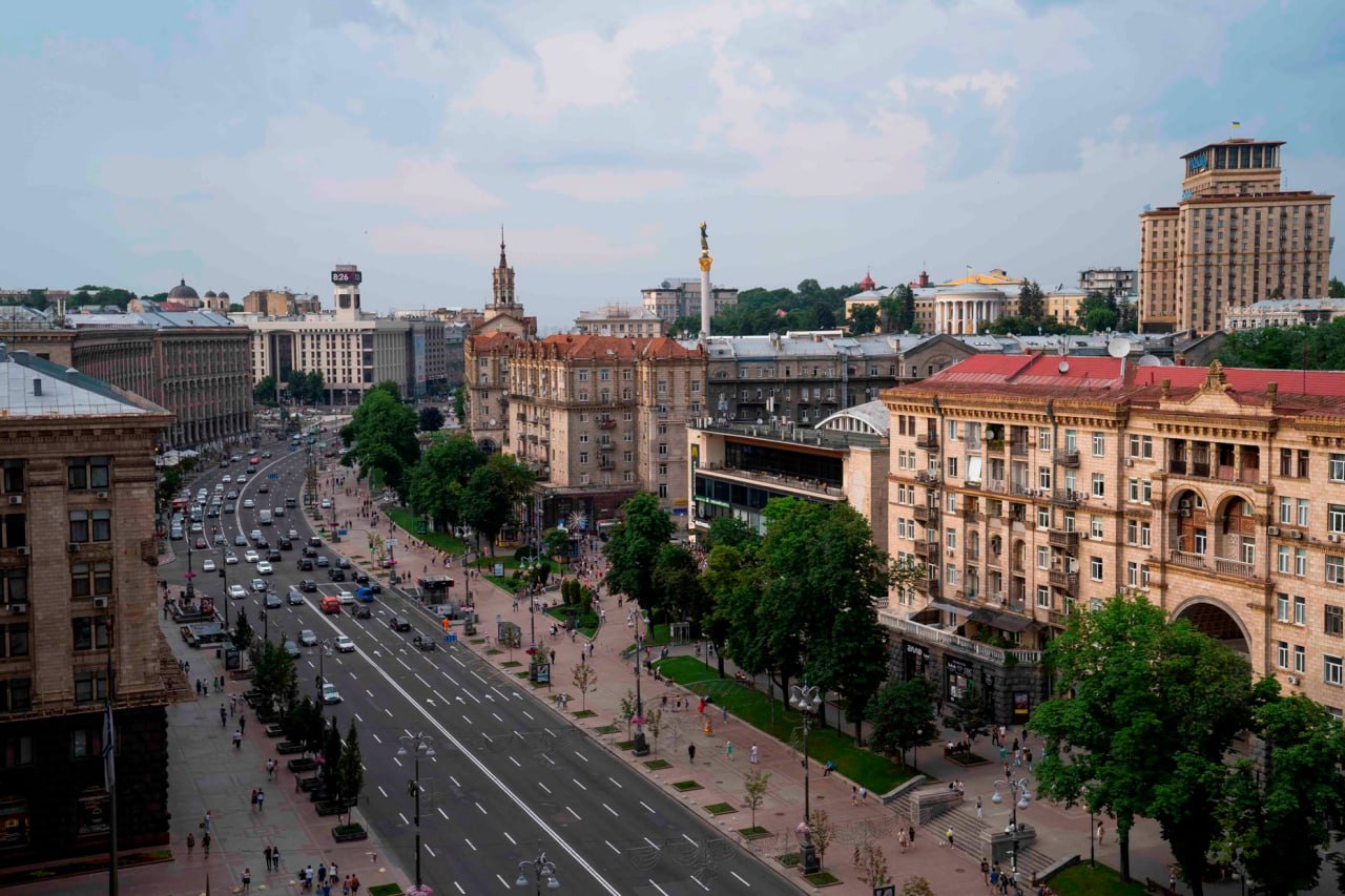 Фото крещатика в киеве