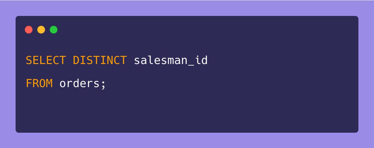 Count distinct sql