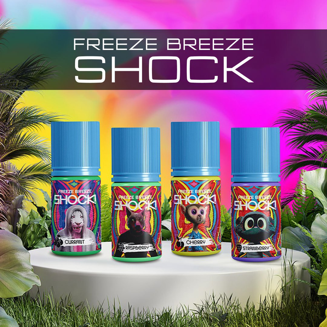 Freeze Breeze Shock жидкость. Freeze Breeze.