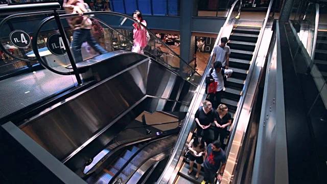 Clown Pies On Escalator