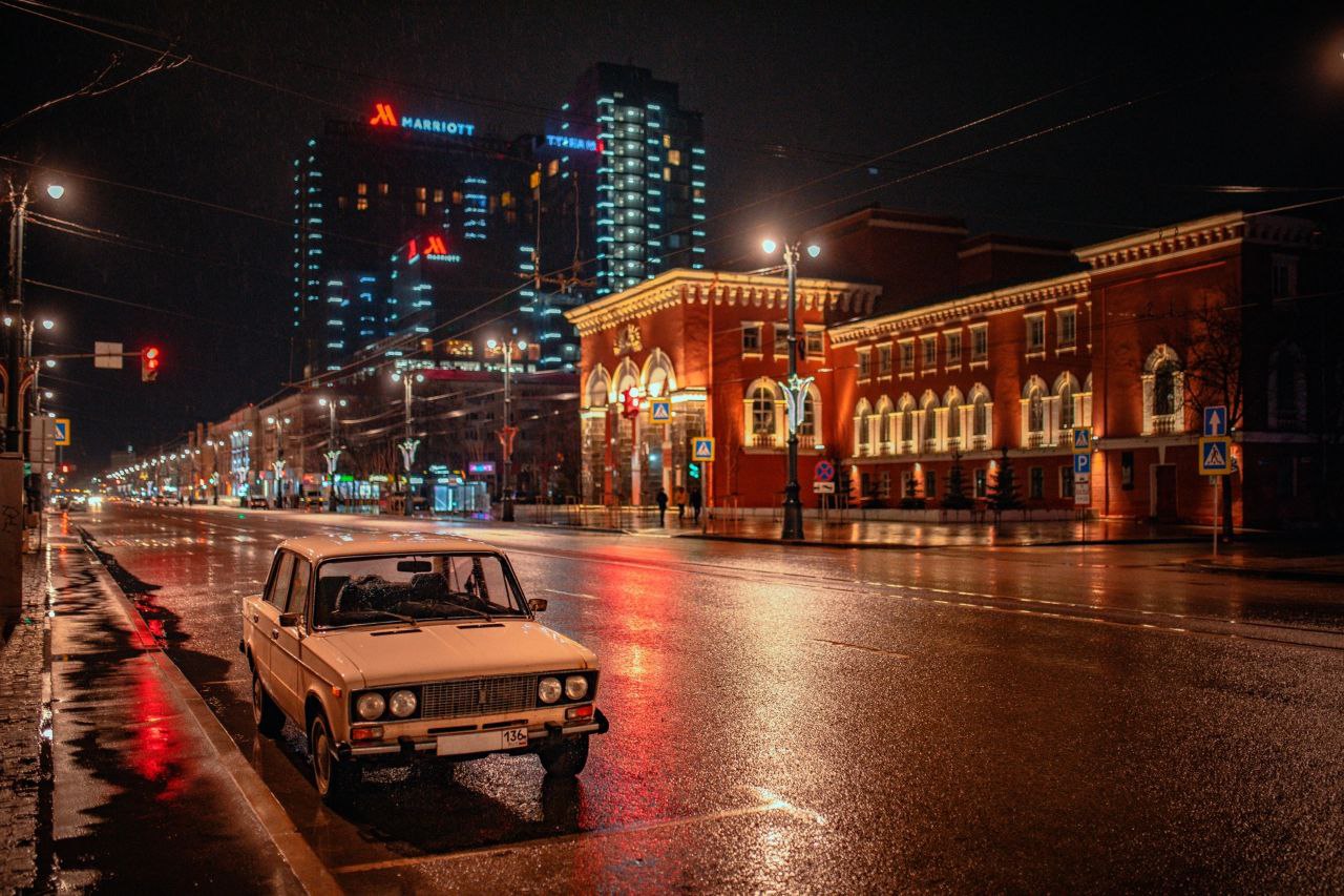 Ночной воронеж