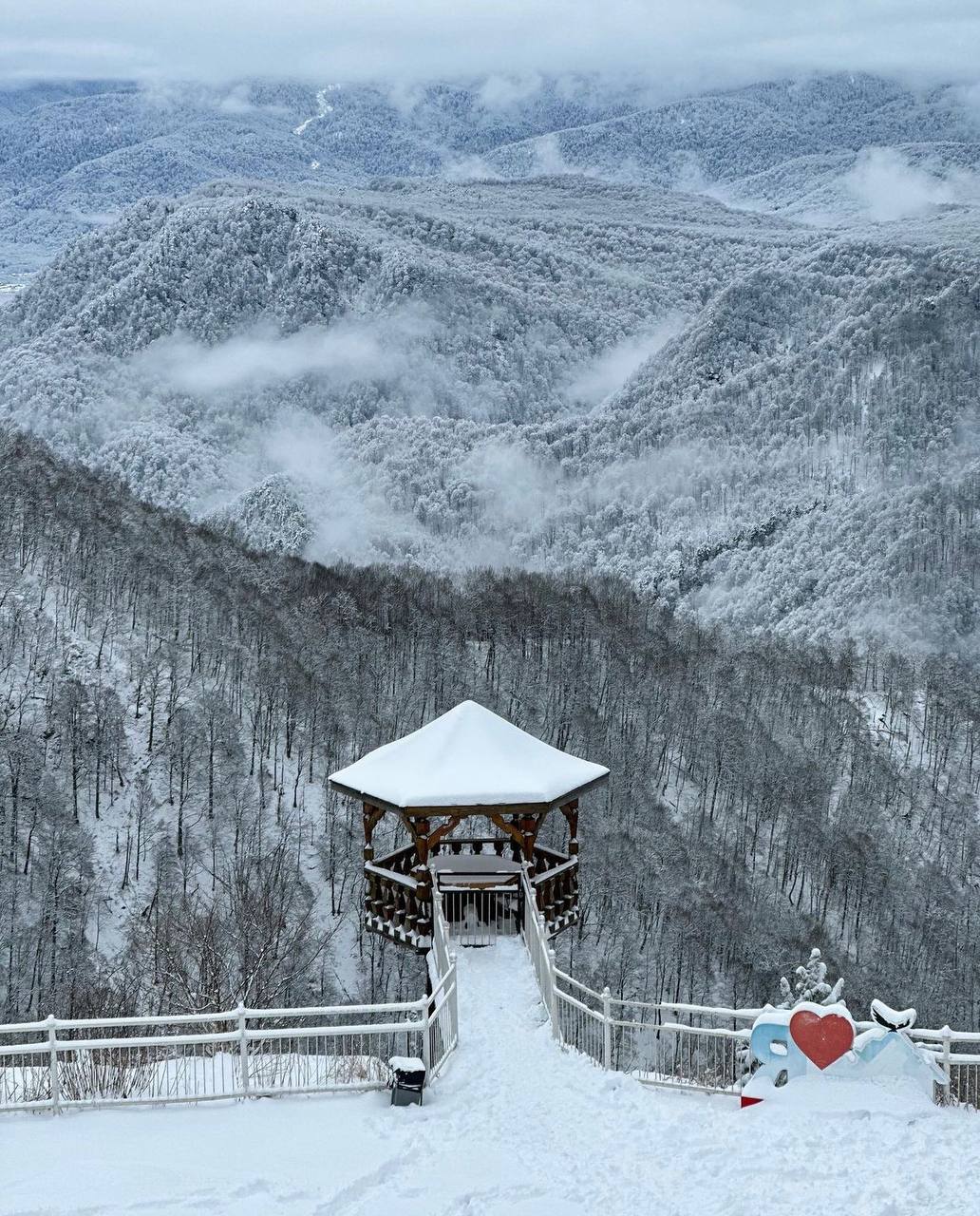 Гузерипль смотровая площадка