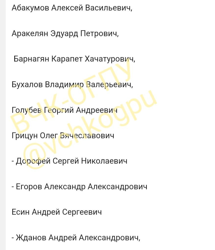 В распоряжении ВЧК-ОГПУ оказался список всех обвиняемых по делу об одной из самых крупных ОПГ силовиков 