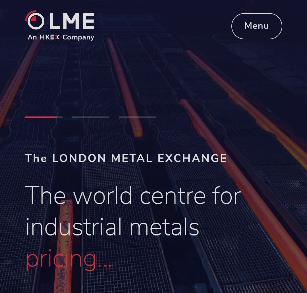 Включаю ум. LME QR code London Metal Exchange.